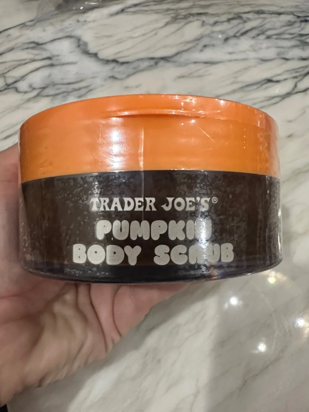 Trader Joe's Pumpkin Body Scrub NWT